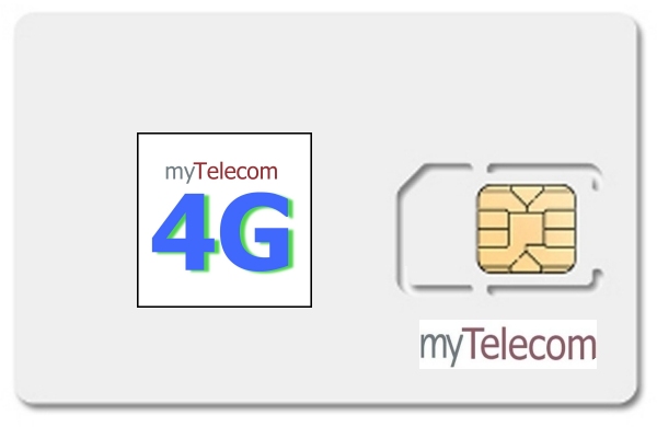 Sim Connect 4G/5G 50Go : Rseau Orange, SFR ou Bouygues (selon zone)